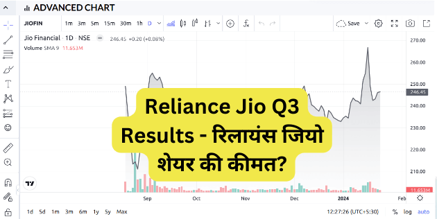 Reliance Jio Q3 Results - रिलायंस जियो शेयर की कीमत?