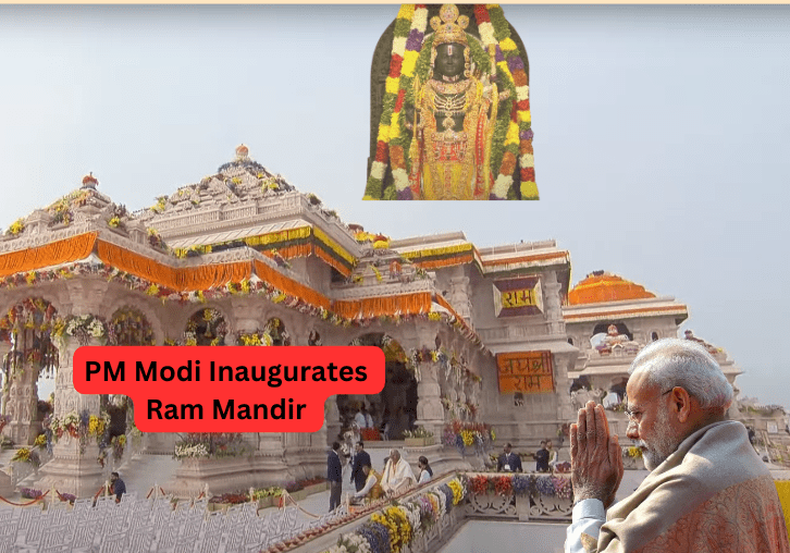 PM Modi Inaugurates Ram Mandir