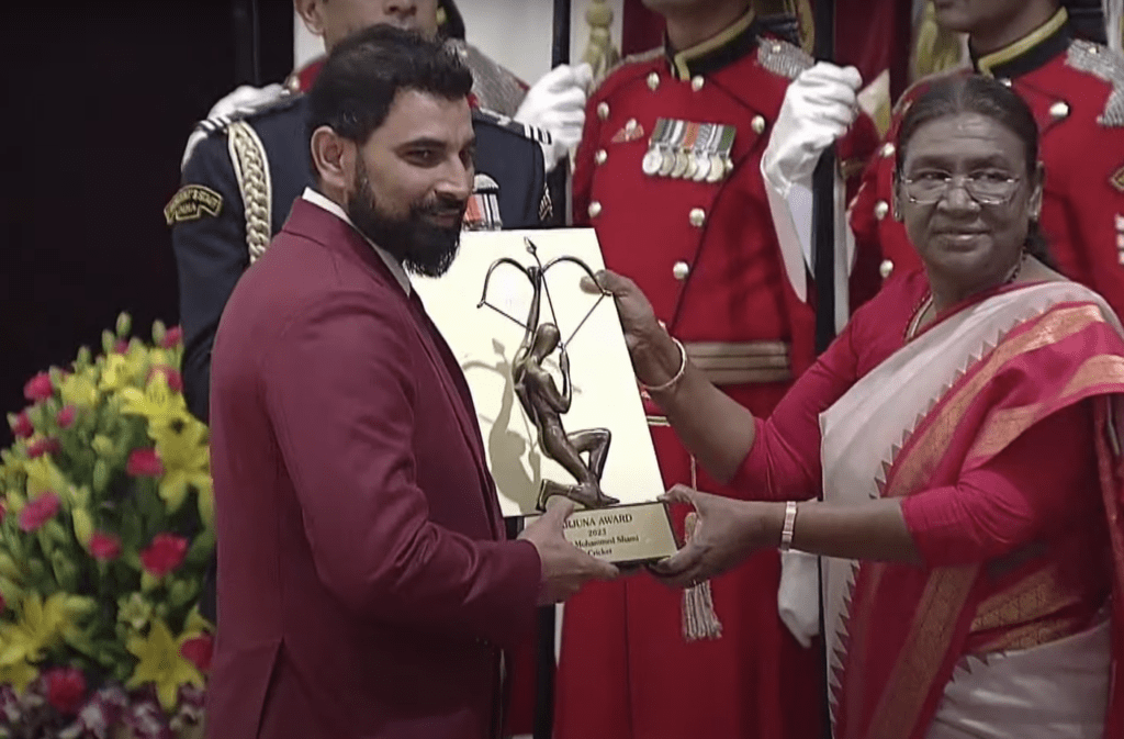 Mohammed Shami Arjuna Award